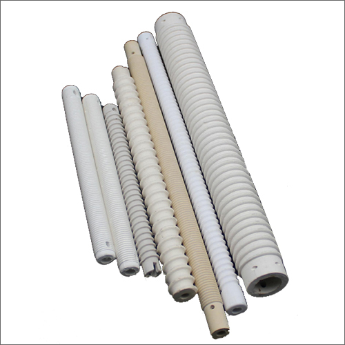 White Cordierite Ceramic Tube