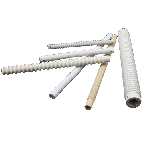 White Cordierite Ceramic Tube