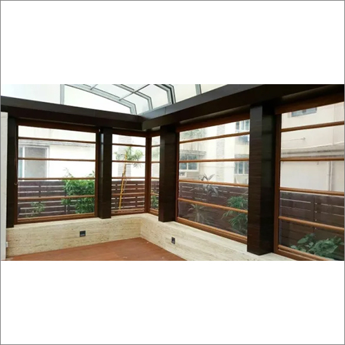 Exterior Monsoon Blinds - Polyvinyl Chloride Fabric, Roman Style, Foldable | Modern Design, Eco-Friendly, Manual and Motorized Functionality