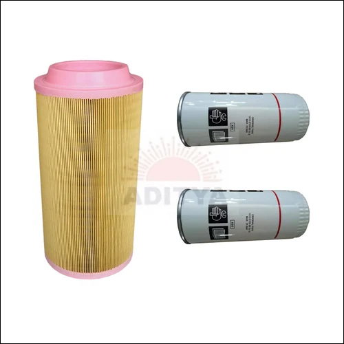 Screw Compressor Filters - Metal & Paper Material | Micron Filtration Rating, Various Dimensions, High Operating Pressure & Flow Rate