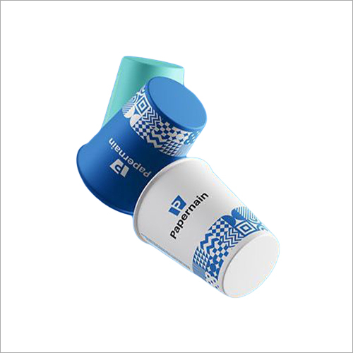 प्रिंटेड इको फ्रेंडली पेपर ग्लास