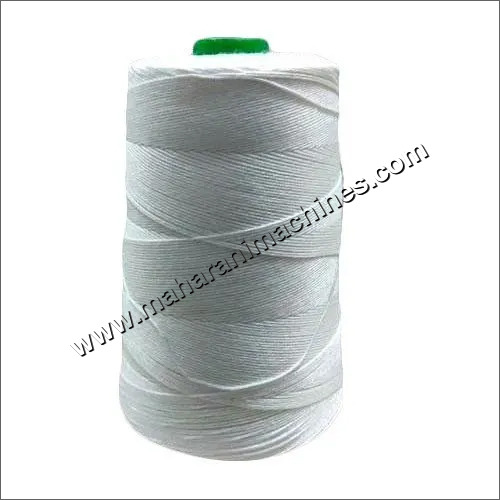Polyester Bag Closer Machine Thread - 250 g, 2000 mtr Length, White, Denier 840 - Ideal for Industrial Applications, Pattern Dyed