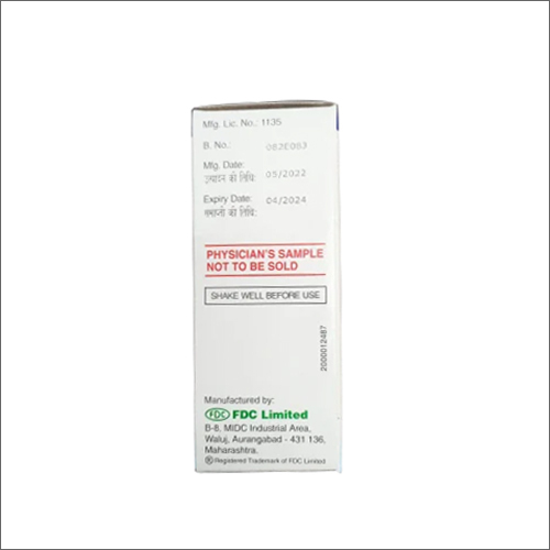 Antiflatulent Anaesthetic Suspension General Medicines