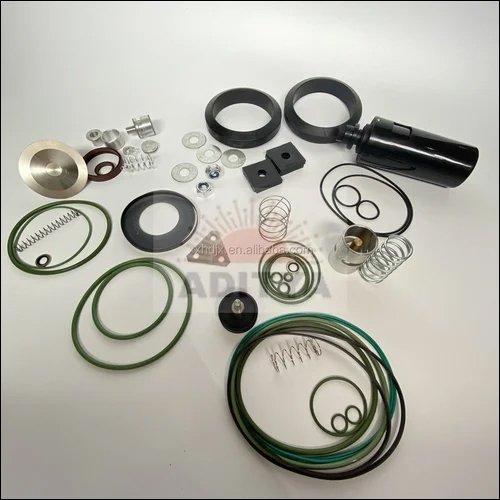 Air Compressor Kits - Ptfe, Rubber, Ms, Ss, Brass Materials | Compatible With Chicago Pneumatic, Kaeser, Atlas Copco Brands, 1 Year Warranty