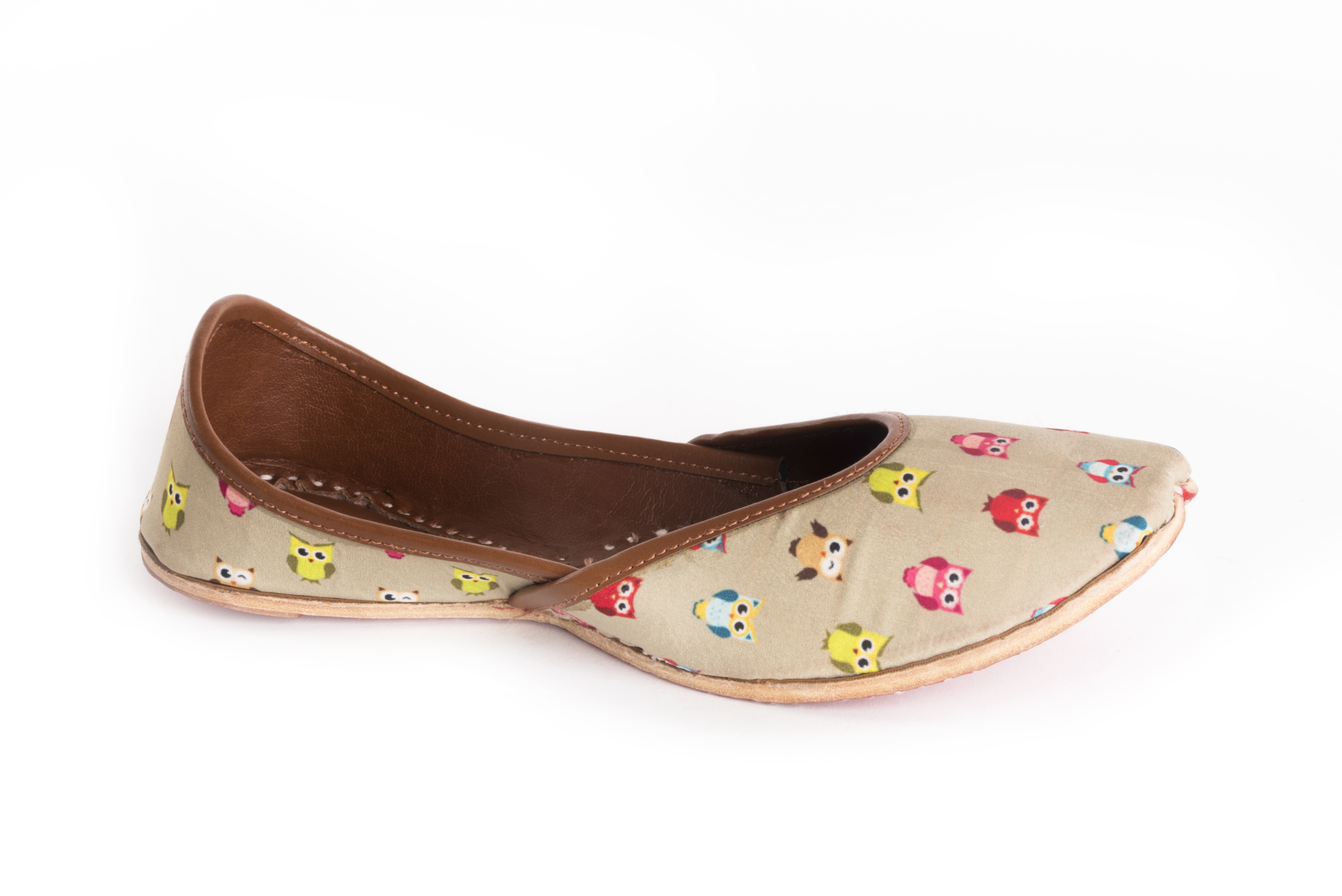Best Jutti Brands - Color: Beige With Multicolor Embroidery