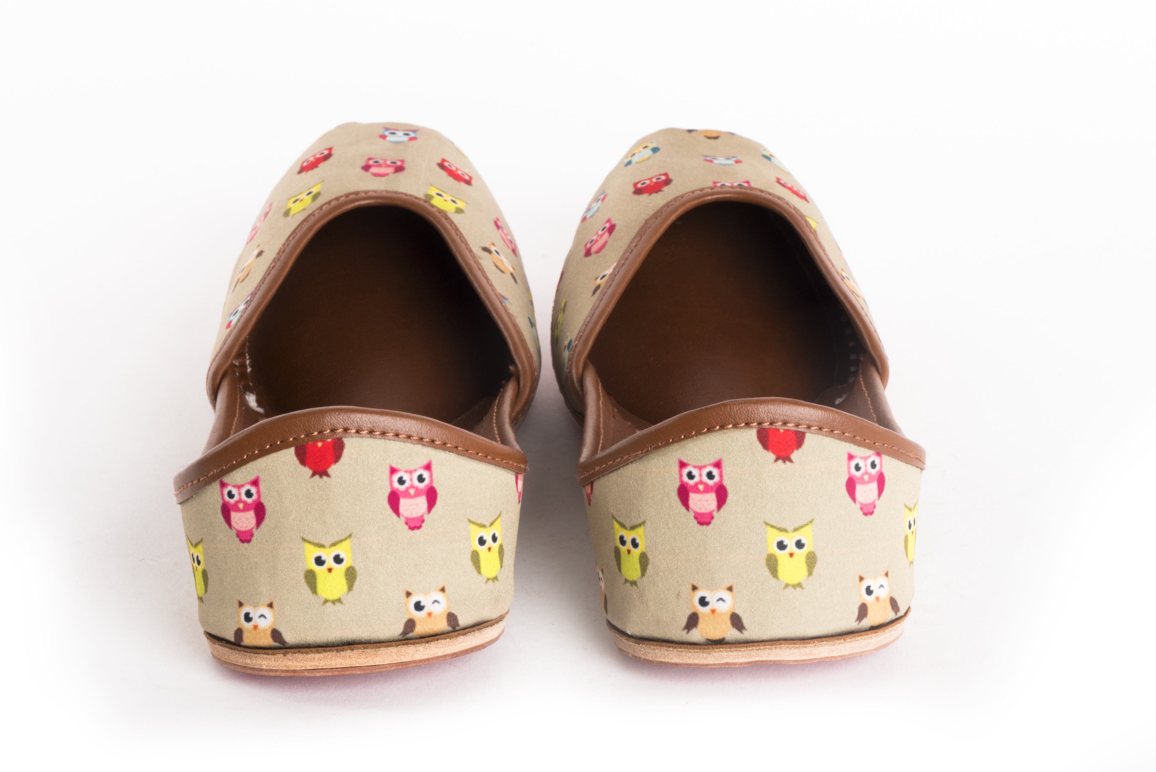 Best Jutti Brands - Color: Beige With Multicolor Embroidery