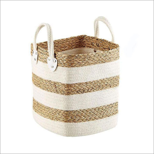 वॉशेबल कैनवास स्टोरेज बास्केट