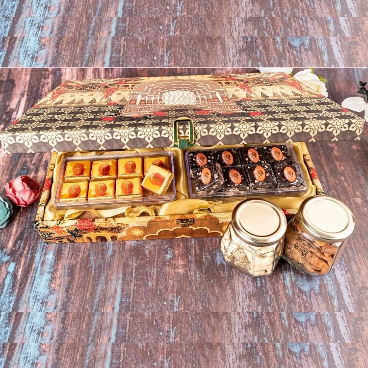 Diwali Gift Pack Ff - Assorted Dry Fruits Selection | Healthy Elements, Customizable Packs For Festivals, Ideal For Corporate Gifting And Celebrations