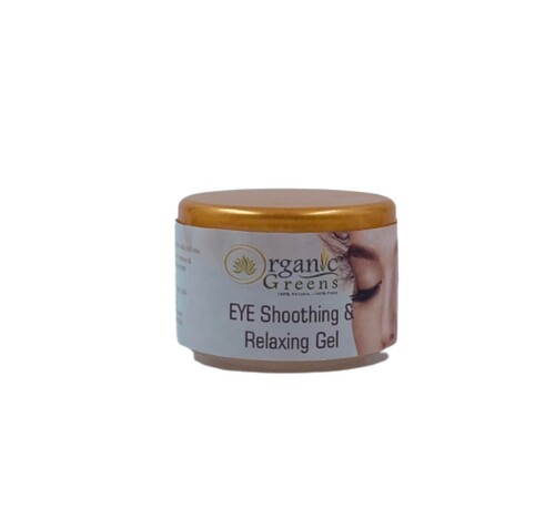 EYE SOOTHING AND RELAXING GEL - Gel, 5x5cm, Gold | Fast Absorbing, Hydrates Skin, Natural Ingredients, Reduces Puffiness, Relaxes Skin, Soothes Eyes