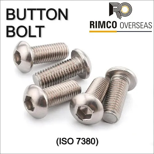 Stainless Steel Button Head Bolt Length: 3  To 200 Millimeter (Mm)