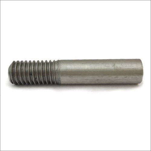 Stainless Steel Half Threaded Stud - Carbon Steel, Stainless Steel, Alloy Steel, Brass | Available in Any Size, Resistant to Corrosion and Rust, Customizable Designs