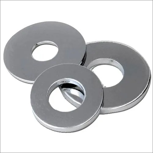 Alloy Steel Plain Washers - Alloy Steel 4140, 3 to B6 Millimeter Length, Black Color | Industrial Grade Fasteners for Load Distribution