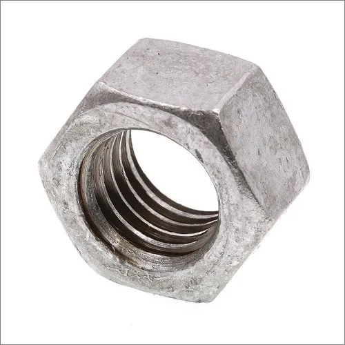 Hot Dip Galvanized Hex Nuts - Stainless Steel | Industrial Grade, Hex Shape for Enhanced Durability and Versatile Applications