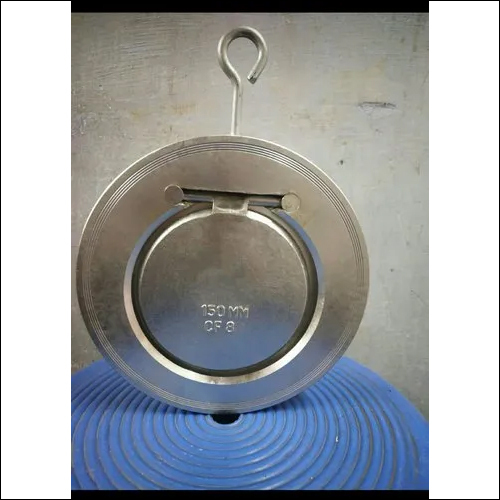 सिल्वर सिंगल प्लेट वेफर चेक वाल्व