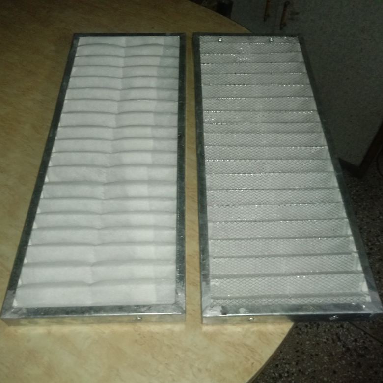 Ductable Unit Pre Filter - Galvanized Steel, Aluminum Anodized, Ss304 | Square Shape, Washable, 1-5 Micron Filtration, High Dust Holding Capacity