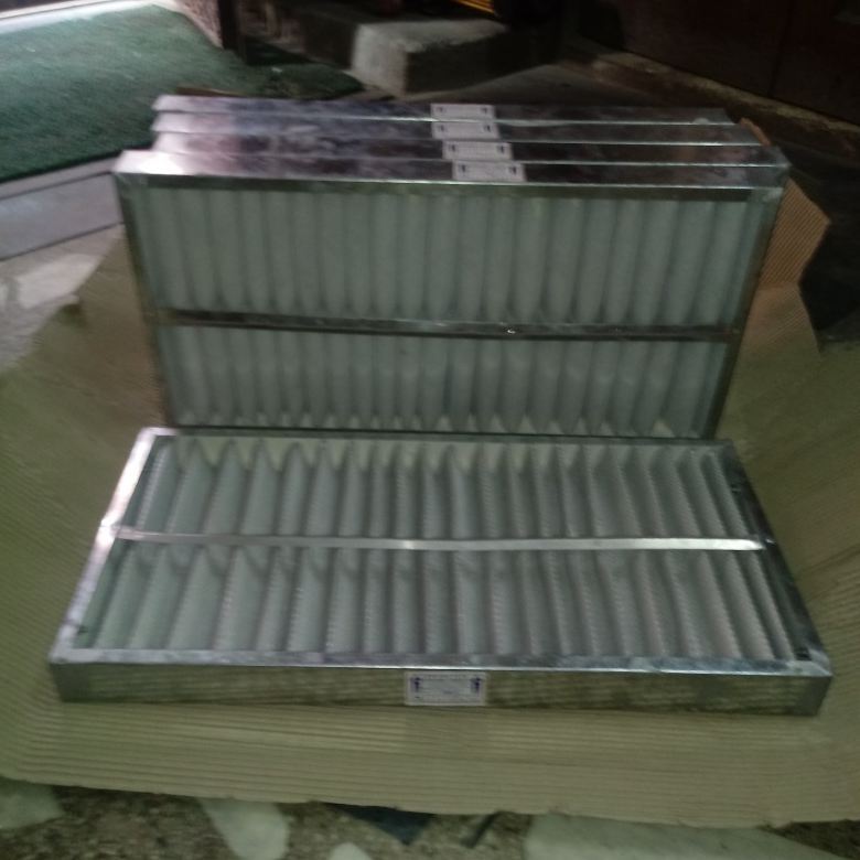 Ductable Unit Pre Filter - Galvanized Steel, Aluminum Anodized, Ss304 | Square Shape, Washable, 1-5 Micron Filtration, High Dust Holding Capacity
