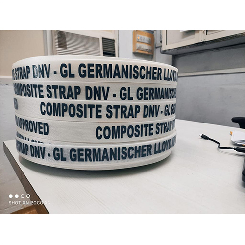 Composite Packaging Strap - Composite Polyester, 13mm To 32mm Size Range, White Color | Industrial & Commercial Usage, Strong As Steel