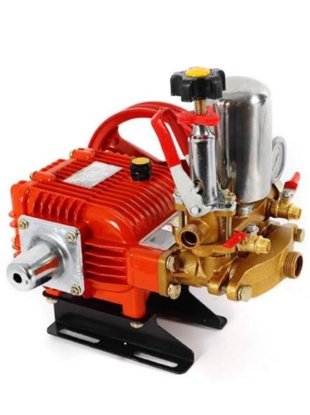 Htp Agriculture Spray Pump - Stainless Steel, 25 Liters Size, Red Color | High Pressure, Piston Pump With 800/1200 Rpm Flow Rate