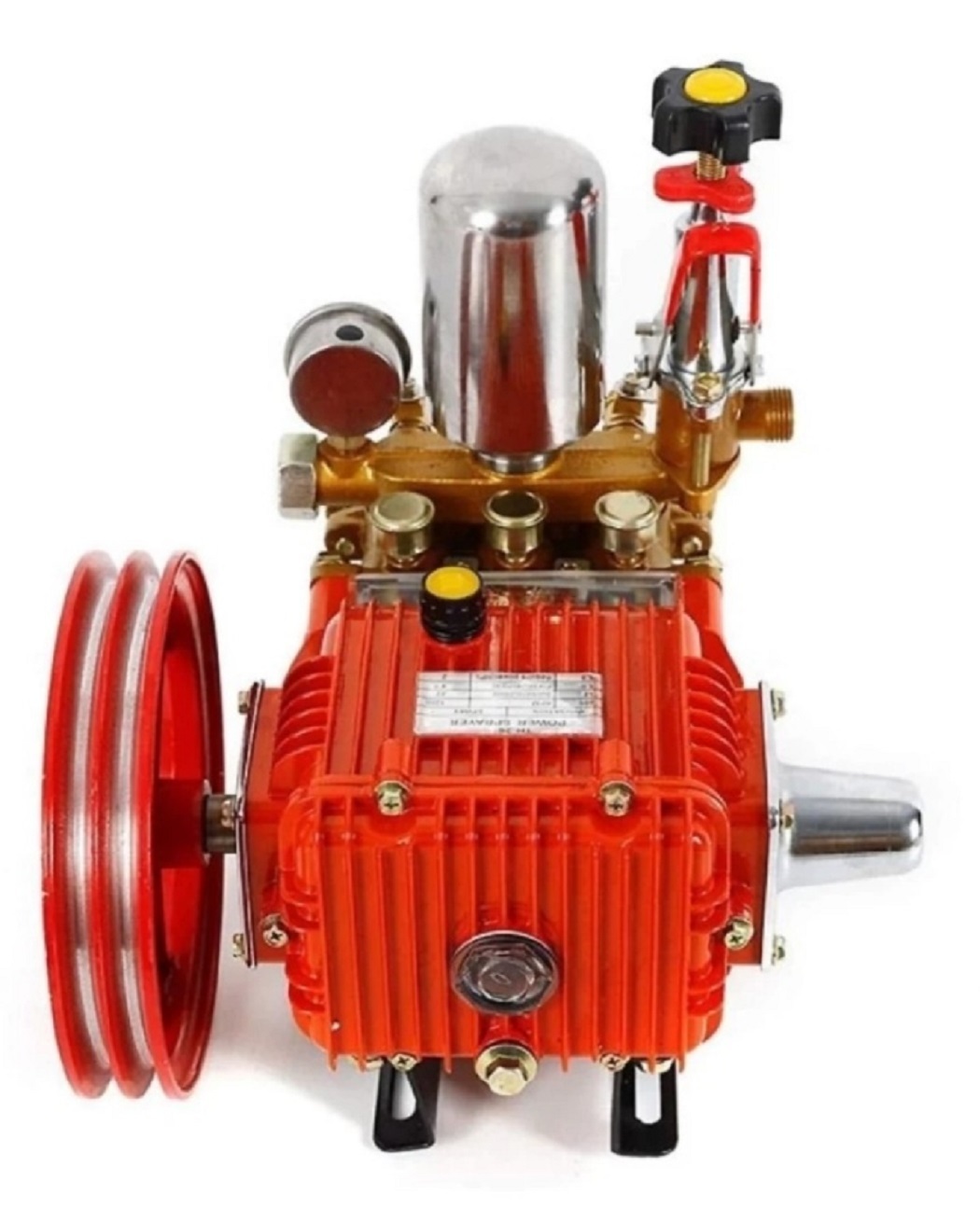 Htp Agriculture Spray Pump - Stainless Steel, 25 Liters Size, Red Color | High Pressure, Piston Pump With 800/1200 Rpm Flow Rate