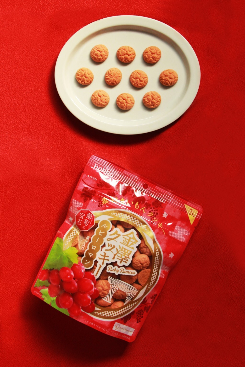 Fruity Kanazawa Ruby Roman Grape Cookies