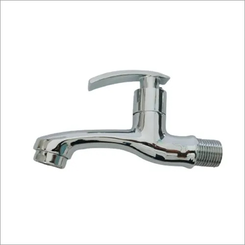 Silver Brass Long Body Bib Cock