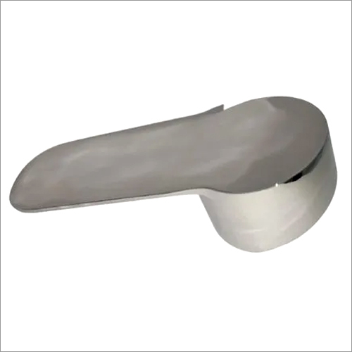 Silver Brass Single Lever Diverter Handle