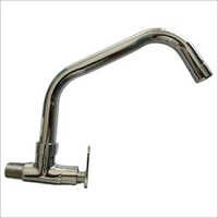 Silver Brass Kitchen Sink Tap