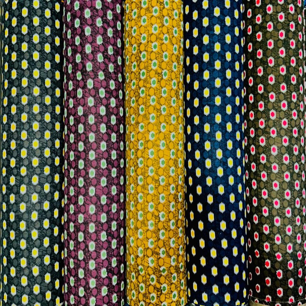 Dull Cotton Nighty Fabric - Attributes: Washable