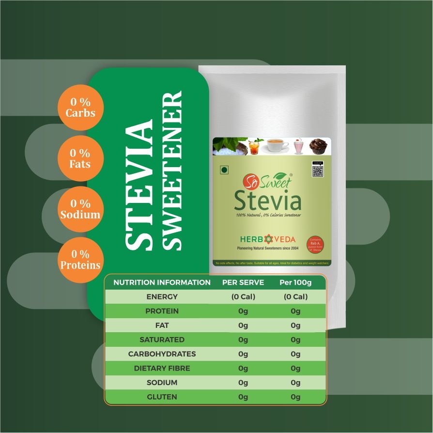 White Stevia 1kg Powder