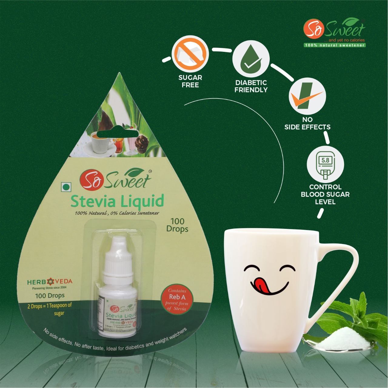 Clear Stevia Drops