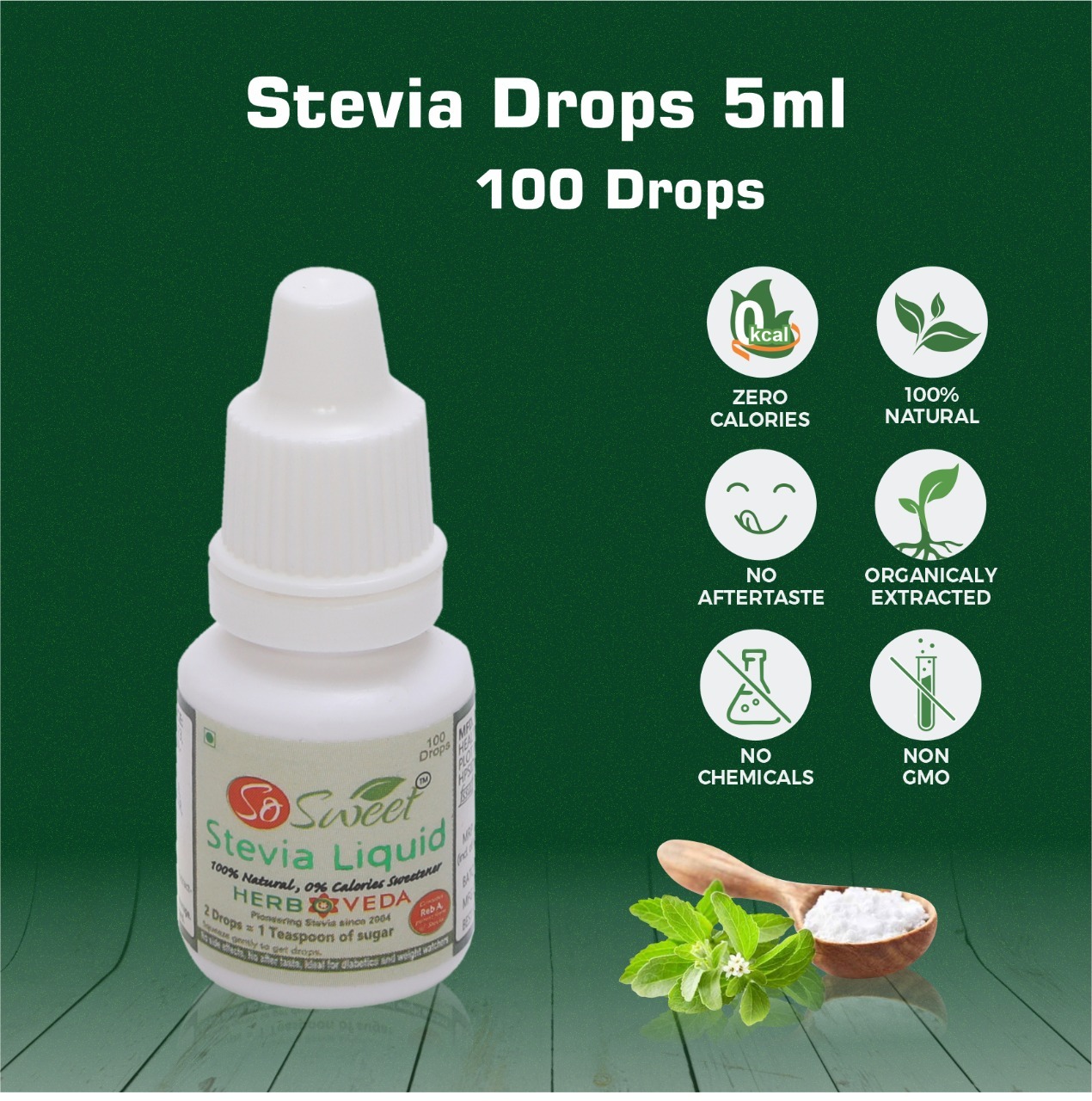 Clear Stevia Drops