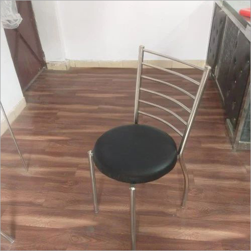 Black Steel Cafe Chair