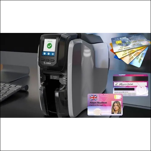 Zebra Zc300 Pvc Id Card Printer - Automatic Grade: Automatic