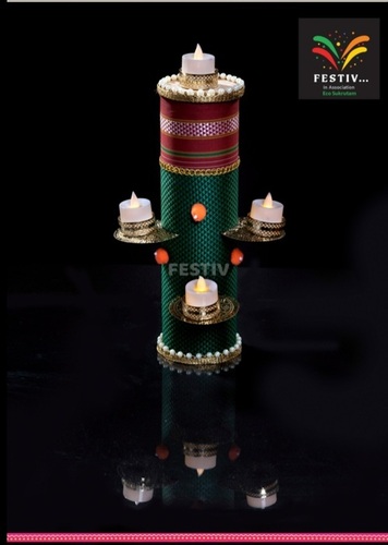 सजावटी दीया स्टैंड