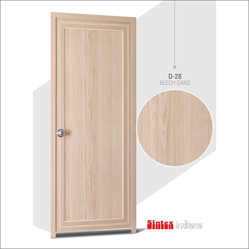 क्रीम सिंटेक्स बीच सैंड कलर पीवीसी डोर