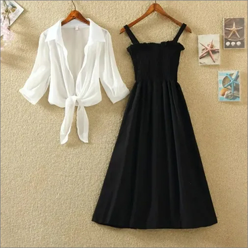 Washable Ladies One Piece Dress