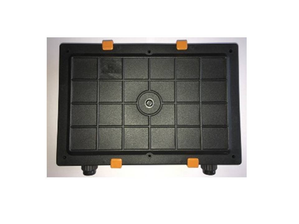 Fiber Optic Termination Box - Pvc Plastic, 220x140x30mm, Black | 2-3-4 Way Screwless Design, Easy Installation, Suitable For 1550nm And Pg-9 Connector
