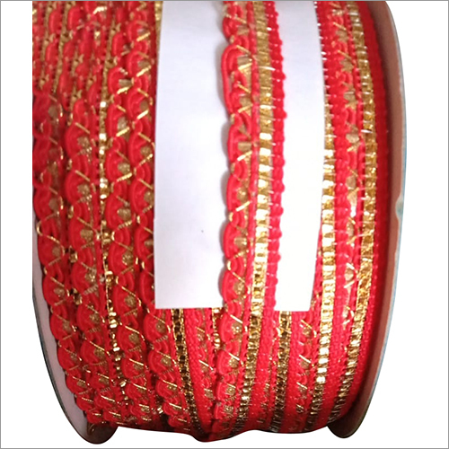 Designer Lace - Cotton Material, Reversible Design, Printed Pattern, Various Colors Available | Exquisite Craftsmanship For Elegant Fabric Adornments