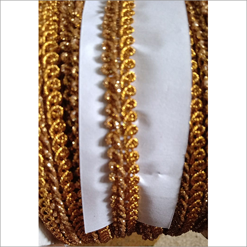 Border Lace - Polyester, Reversible, Printed Pattern | Available In Different Colors, Ideal For Versatile Fashion Applications