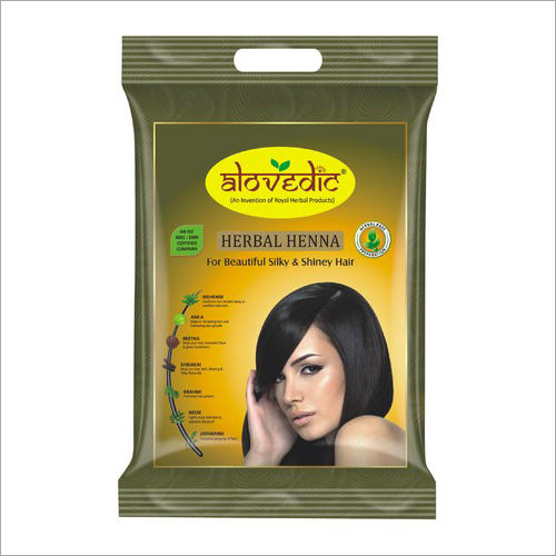 Black Herbal Henna Blend Color - Powder Form | Ideal for Personal and Parlour Use, Crafted for Women, Natural Color Enhancement