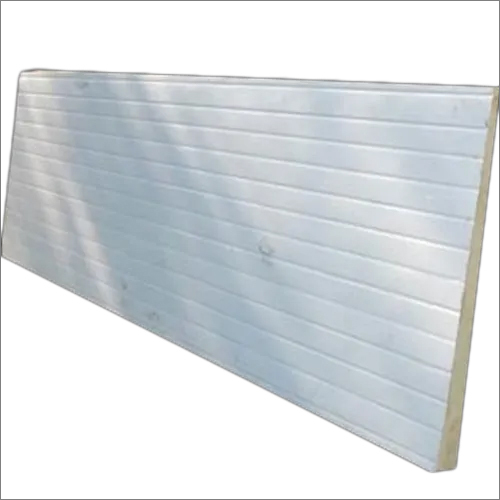 PUF Cold Storage Insulated Panels - 50mm, 60mm, 80mm Thickness, 44 Inches Width | Metal, Industrial Application, White Color