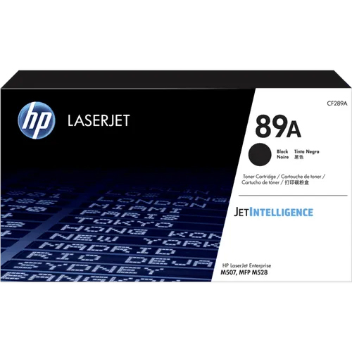 Hp 89X Black Laserjet Toner Cartridge For Use In: Printer