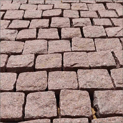 Natural Brown Cobblestone Size: Customized