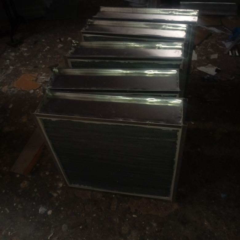 Ductable Unit Pre Filter - Galvanized Steel, Aluminum Anodized, Ss304 | Square Shape, Washable Hdpe Media, Low Initial Pressure Drop, High Dust Holding Capacity