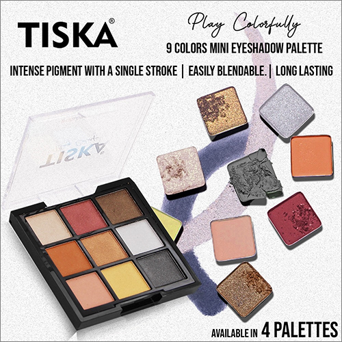 Waterproof 9 Colors Mini Eye Shadow Palette