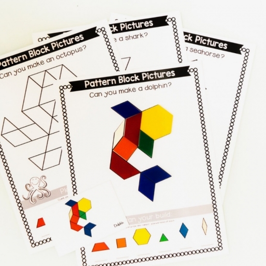 Animals Pattern Making Kit - 9x12 Inches | White Color Enhance Cognitive Skills Through Nature-inspired Designs