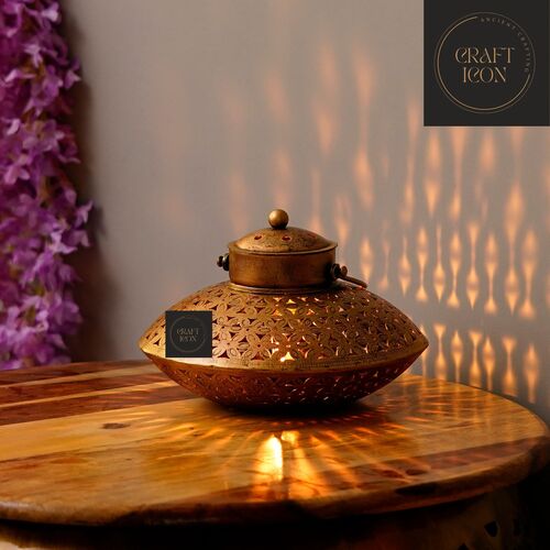 टी-लाइट कैंडल होल्डर डिज़ाइन: एंटीक