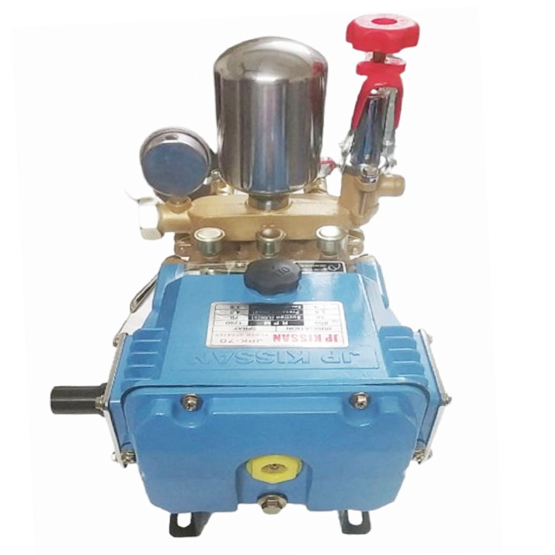Htp Power Sprayer - Stainless Steel Piston Pump, 50l Size | High Pressure, 40/60 Bar Flow Rate, Diesel Fuel, Blue
