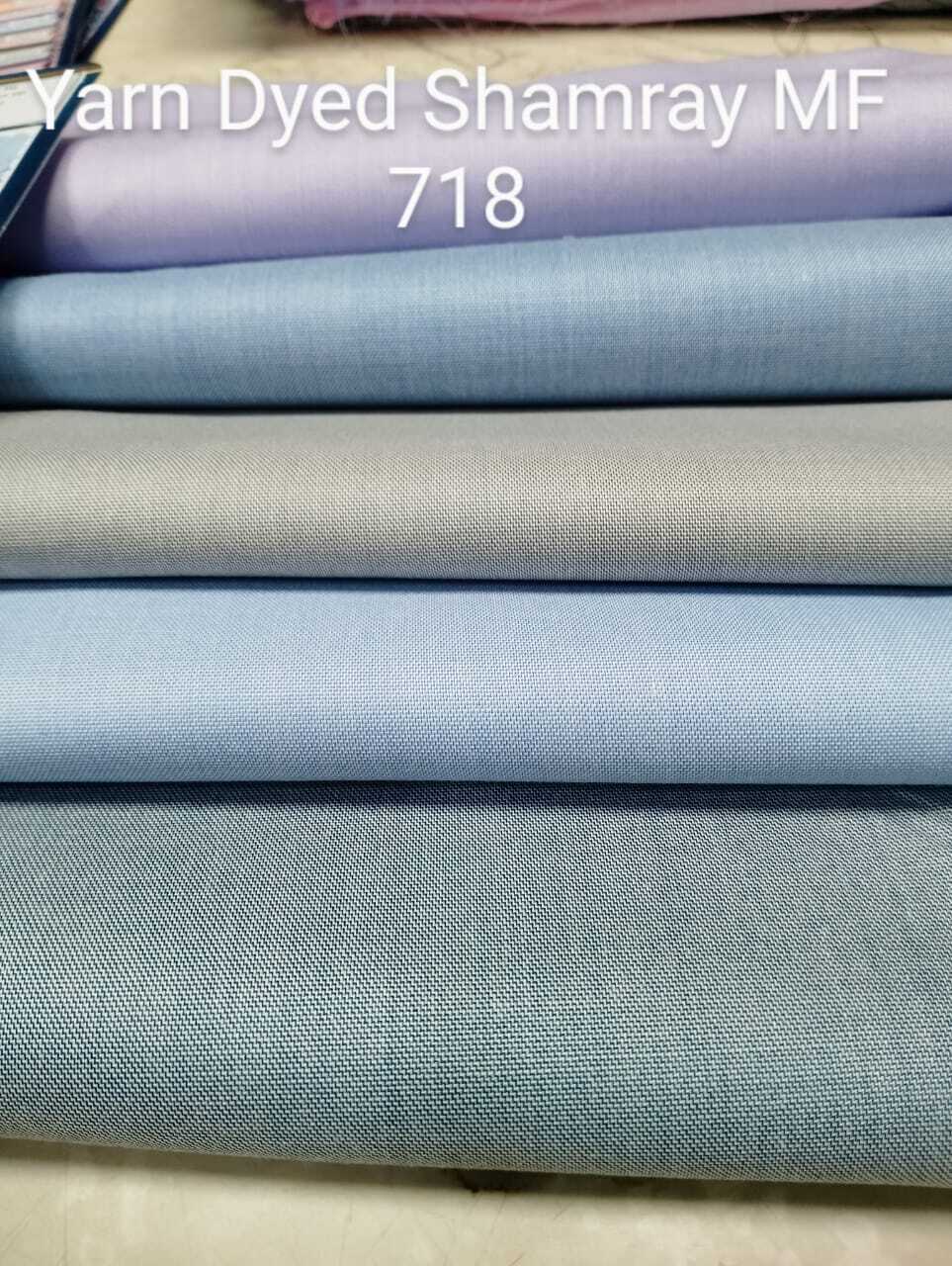 Washable Chambray Shirting Fabric