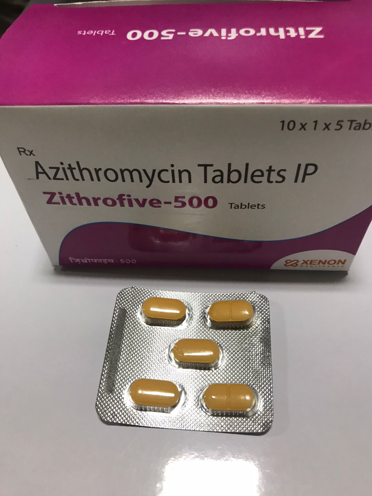 Azithromycin Tablets Ip - For Effective Treatment Of Bacterial Infections | Dosage As Per Doctor, Store In Dry Place